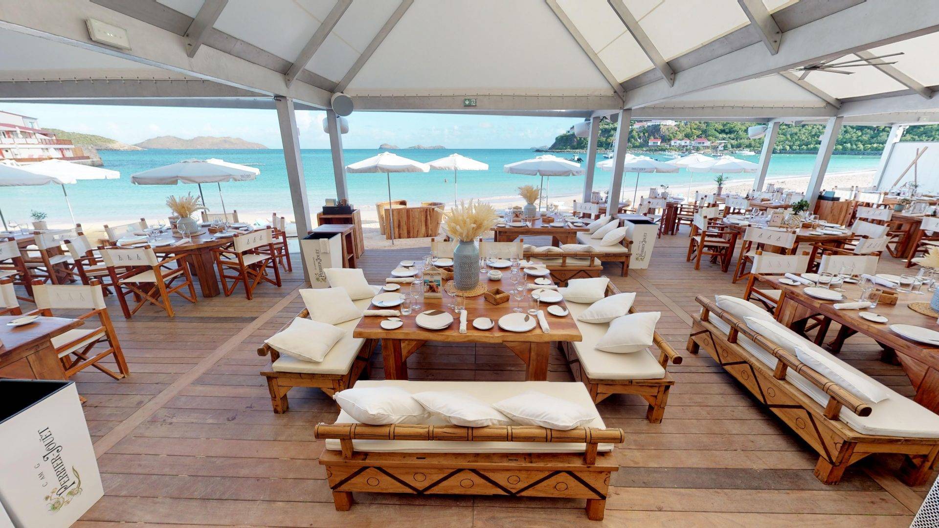 Nikki Beach SB, Restaurant in St Barts, Lunch