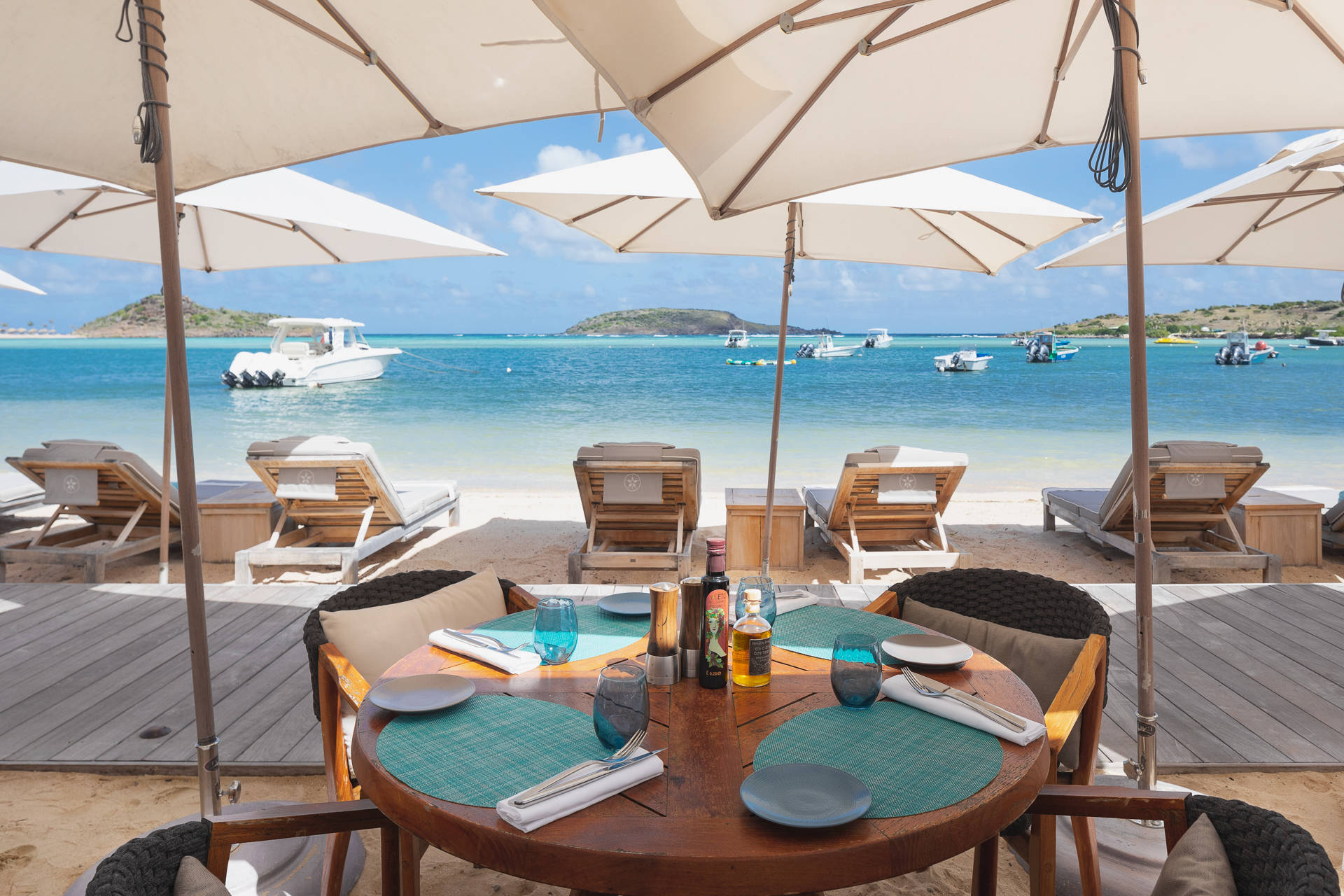 Aux Amis Restaurant St Barts Gourmet Gastronomy at Le Barth