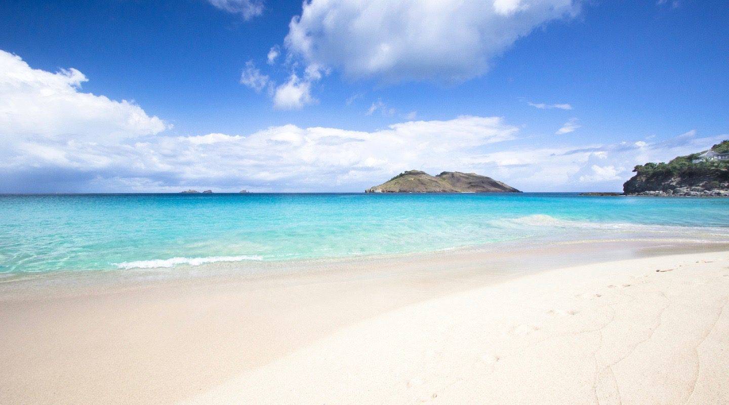 Flamands Beach, Beaches in St Barts