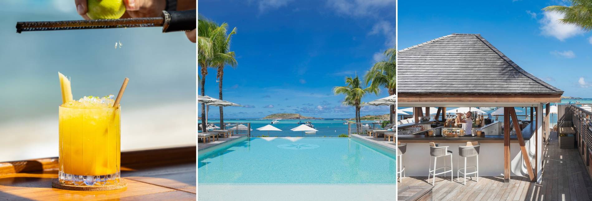 Le Turquoise Pool Bar - Le Barthélemy Hôtel & Spa