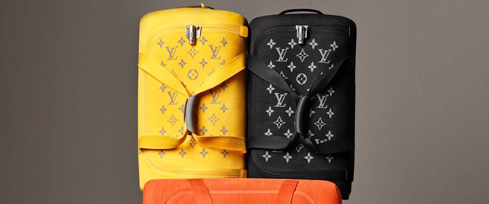 The New Innovative Rolling Luggage By Louis Vuitton Featuring