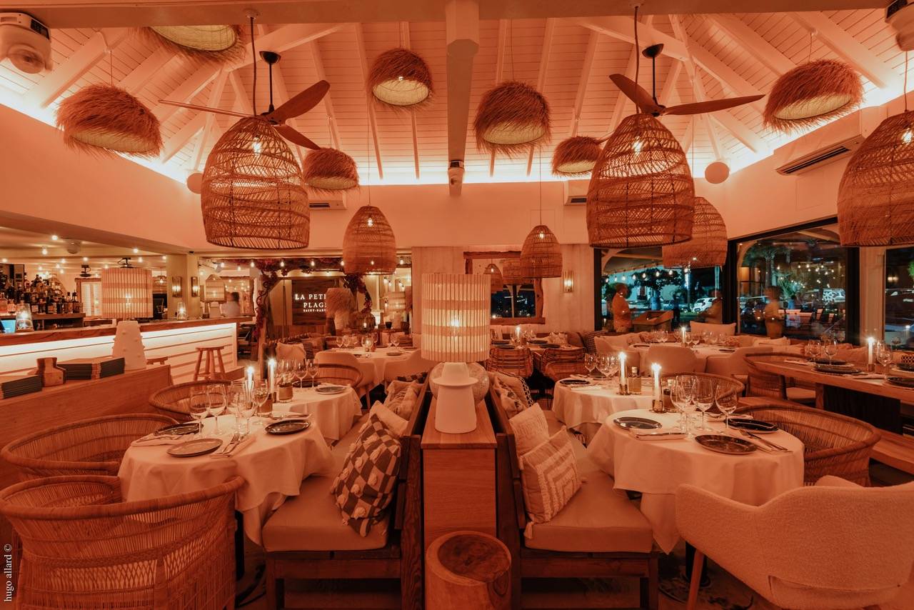 La Petite Plage Restaurant in St Barts Dinner Reservations 24/7