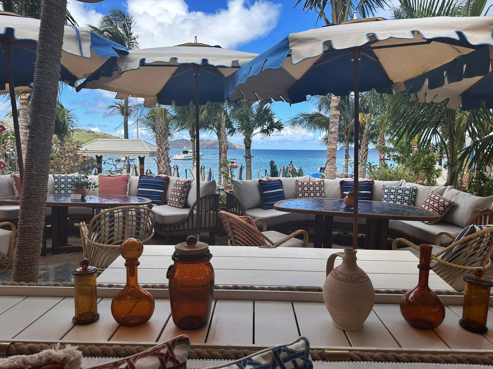 La Guérite Beach Restaurant in St Barts Lunch Reservations 24/7
