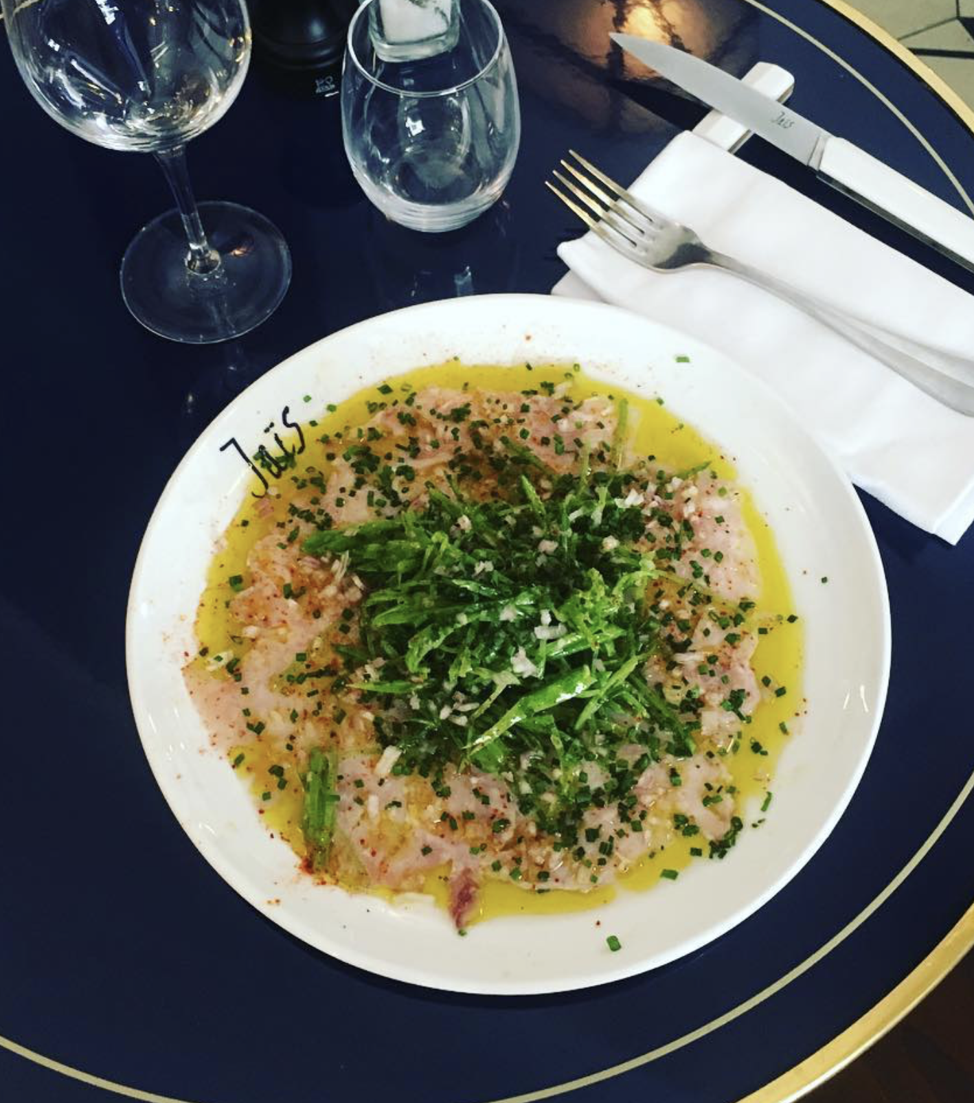 Jais PR Restaurant Paris D jeuner R servations 24 7 Menu Prix